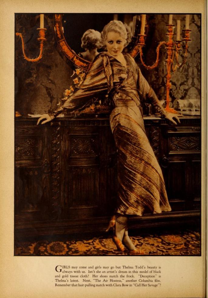 Thelma Todd photoplay 1937