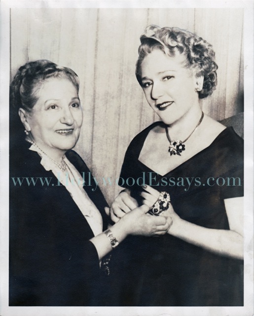 Ida Mayer Cummings and Mary Pickford