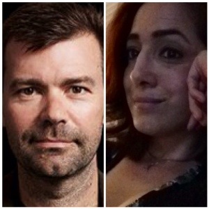 CJ Johnson of Movieland and Alicia Mayer CJ Johnson of Movieland and Alicia Mayer