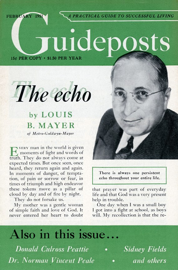 Guideposts magazine February 1951 front cover