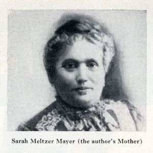 Sarah Meltzer Mayer