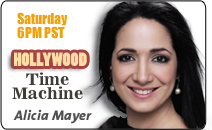 Alicia Mayer and Hollywood Time Machine