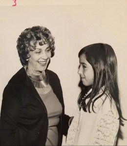 Mitzi with Alicia age 11