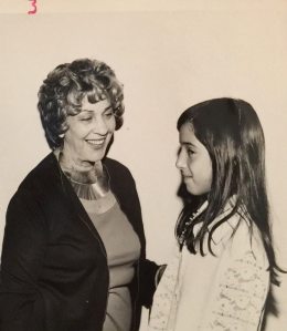 Mitzi with Alicia age 11