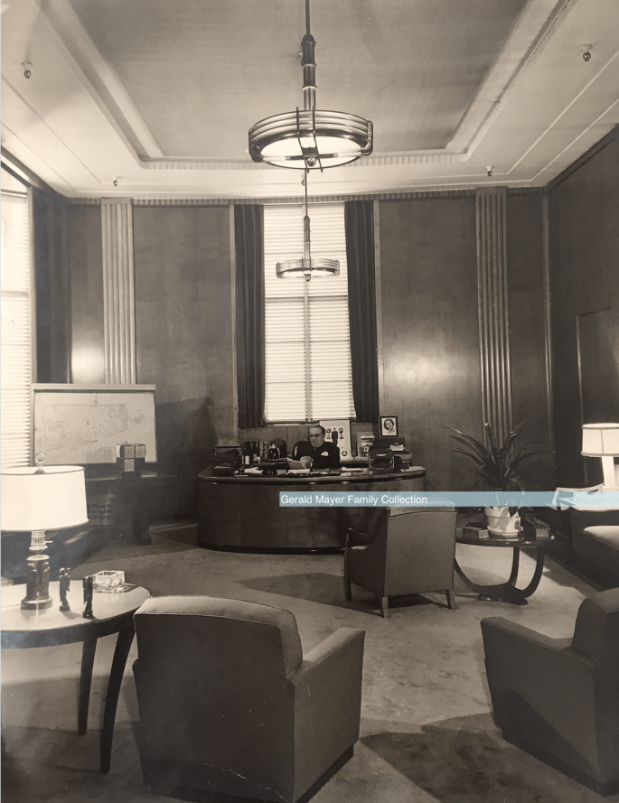 Jerry Mayer MGM studio manager office watermark