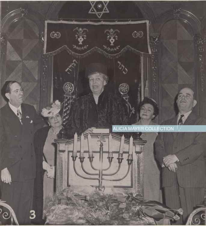 1946 Rabbi Magnin E Roosevelt Ida Margaret Mayer Nathan Weisman synagogue watermark