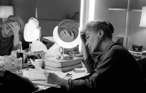 Joan Crawford reading