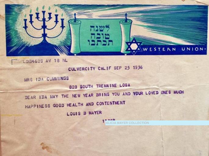 rosh hashanah from louis b mayer to ida watermark