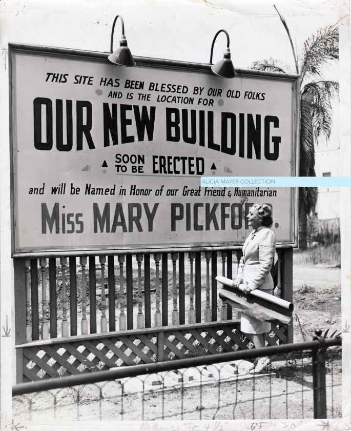 Mary Pickford new JHA building sign watermark